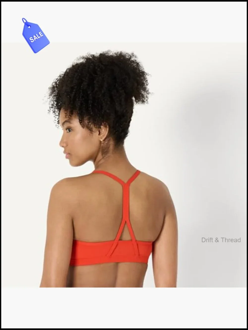 Women's Light Support Yoga Sports Bra Buttery Soft Removable Cups